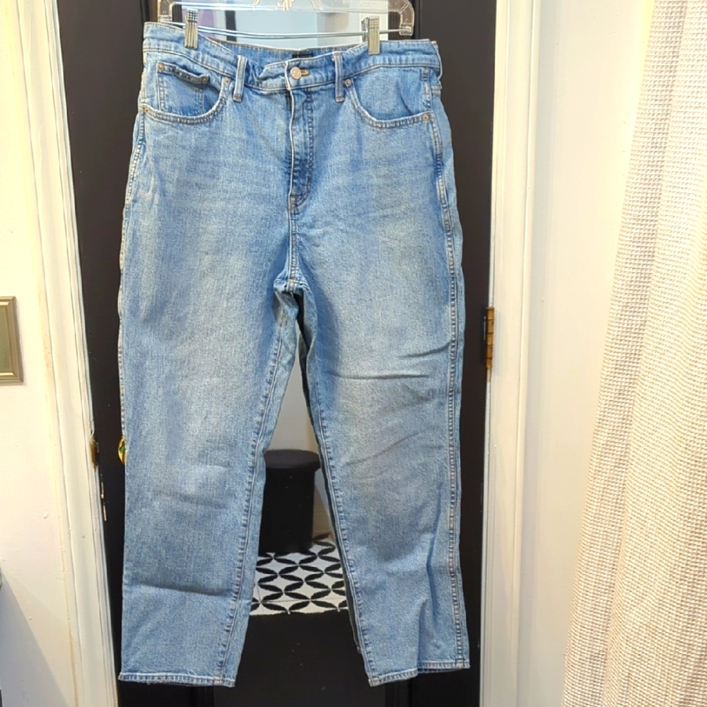 J. Crew High-Rise Vintage Blue Jeans